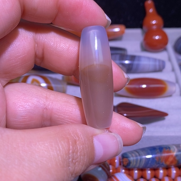 玛瑙/玉髓未镶嵌颈饰