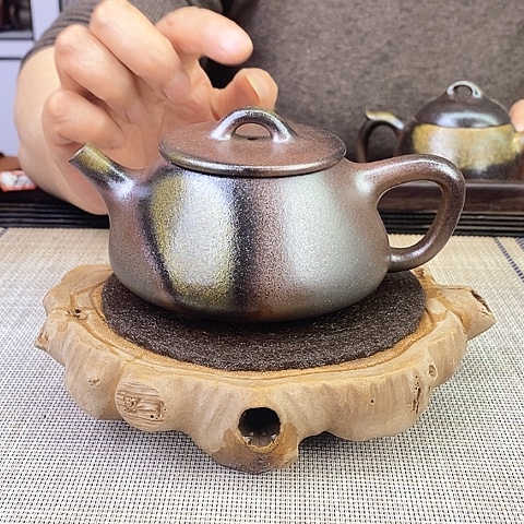紫砂茶壶宜兴紫砂底槽清材烧260c c