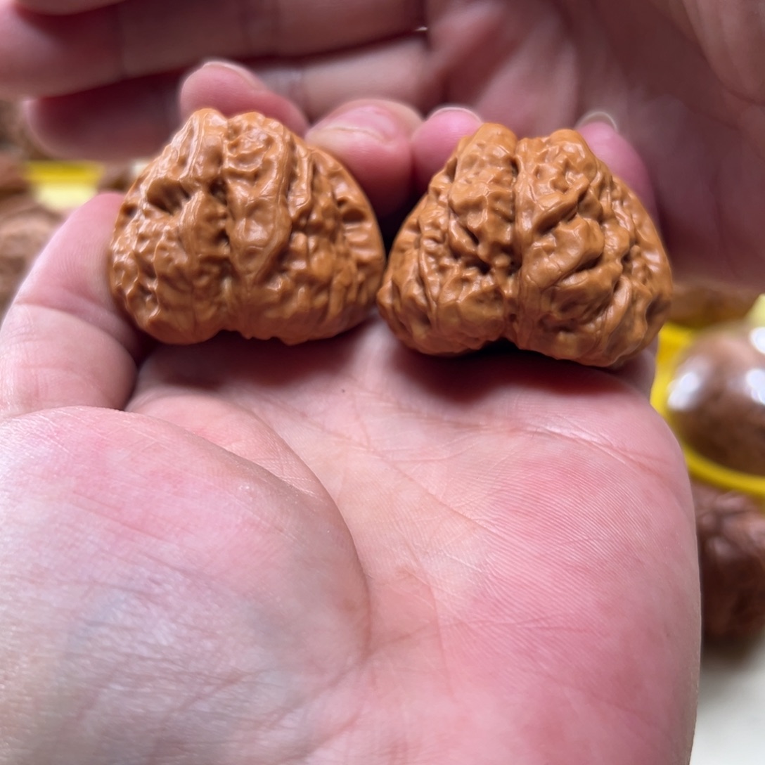 付***爷文玩核桃把件蛤蟆头41