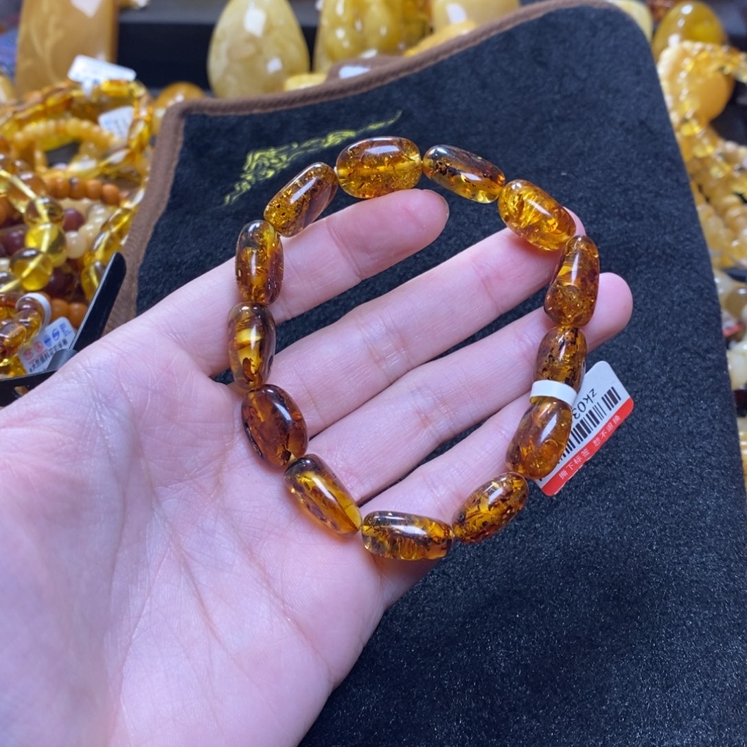 琥珀未镶嵌珠宝奇石