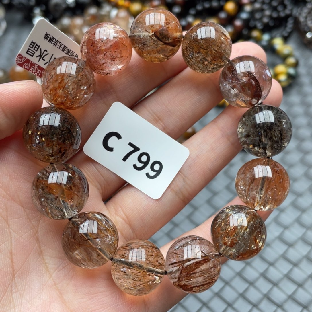 未镶嵌手链水晶手串