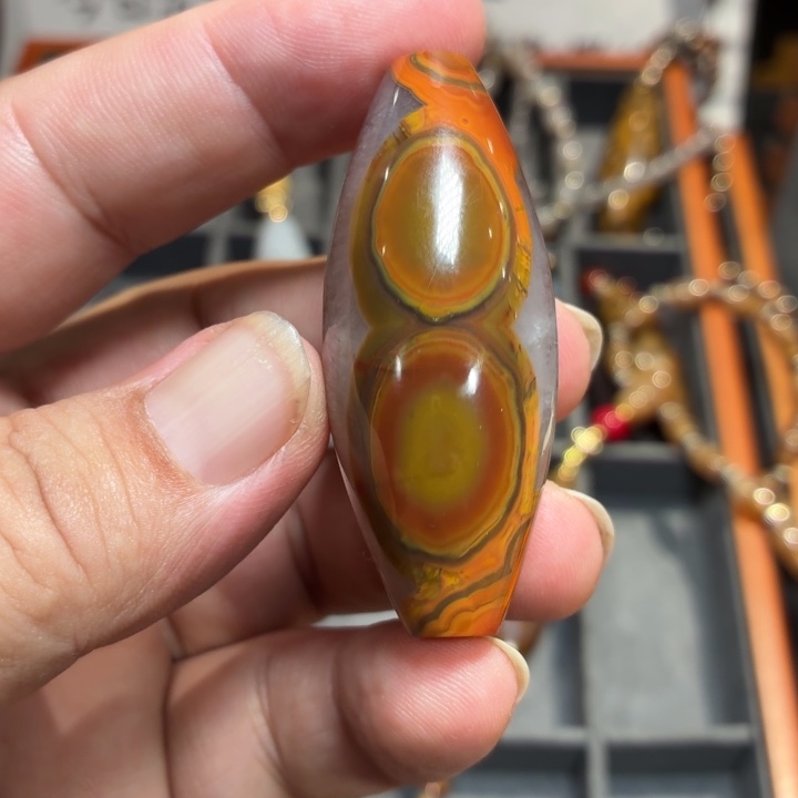 玛瑙/玉髓散珠_HEIMORI 天然天珠