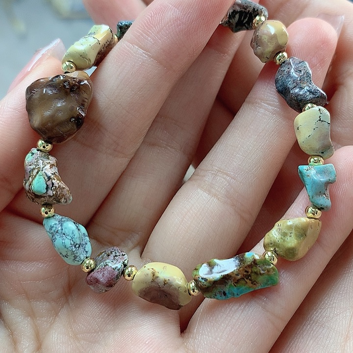 绿松石珠宝奇石未镶嵌