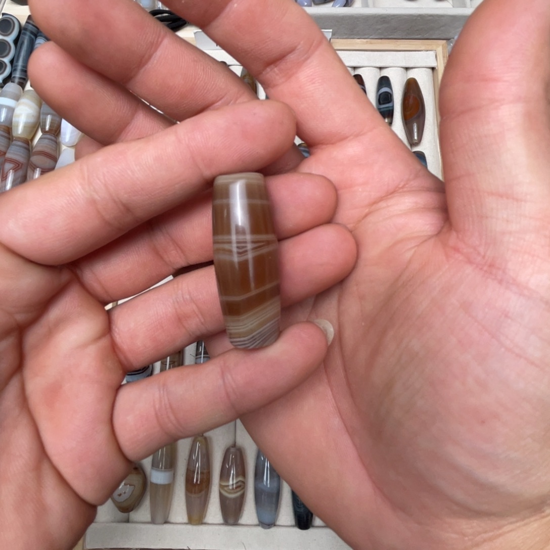 麦****玛瑙/玉髓未镶嵌吊坠(不含链)