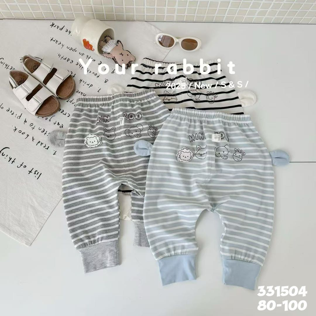 玥儿兔宝宝夏款九分防蚊裤pp裤薄款婴儿（no退no换 拒收的拉黑）