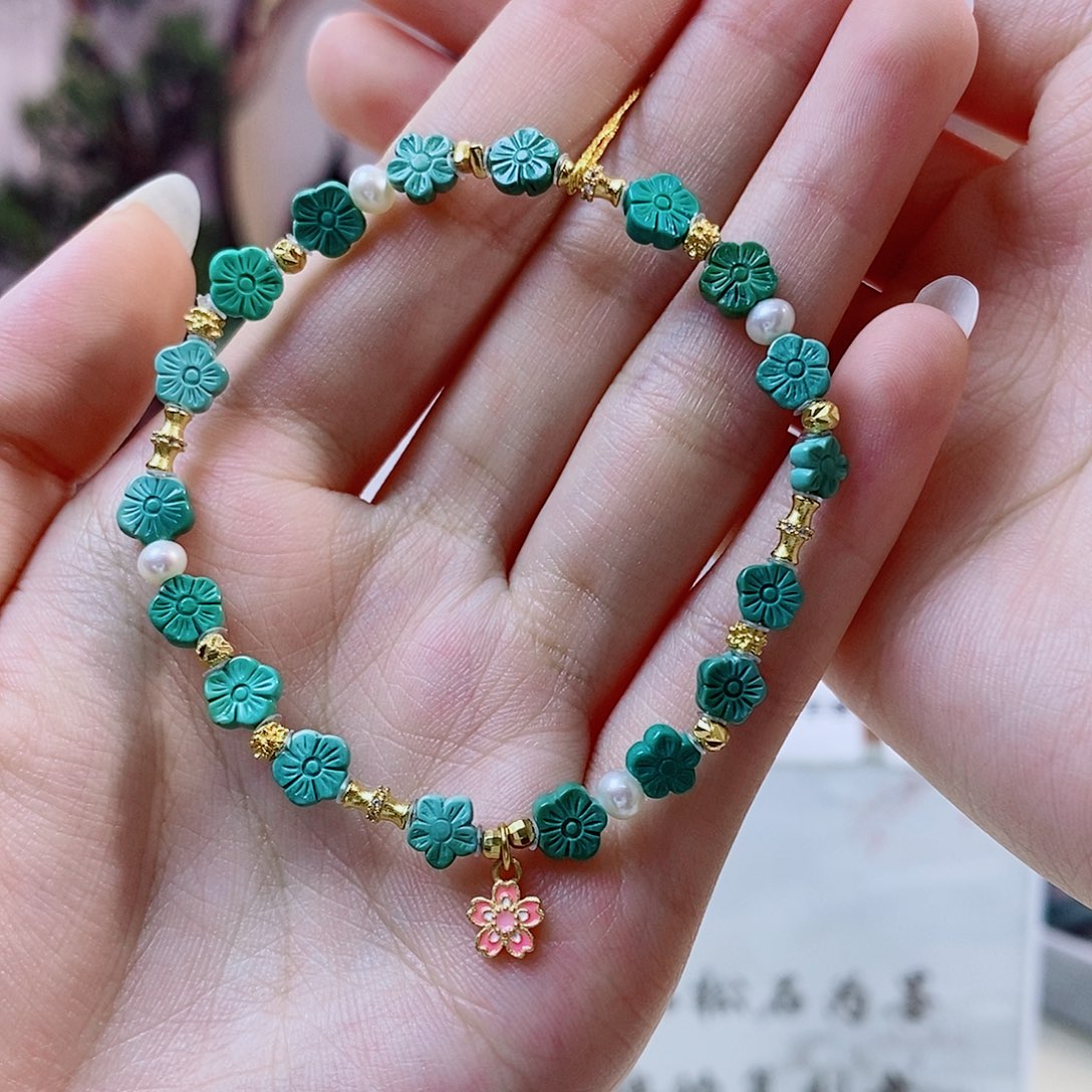 银S925镀金镶嵌绿松石珠宝奇石