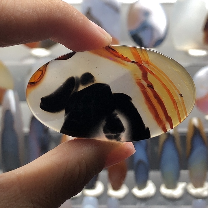 玛瑙/玉髓未镶嵌珠宝半成品102