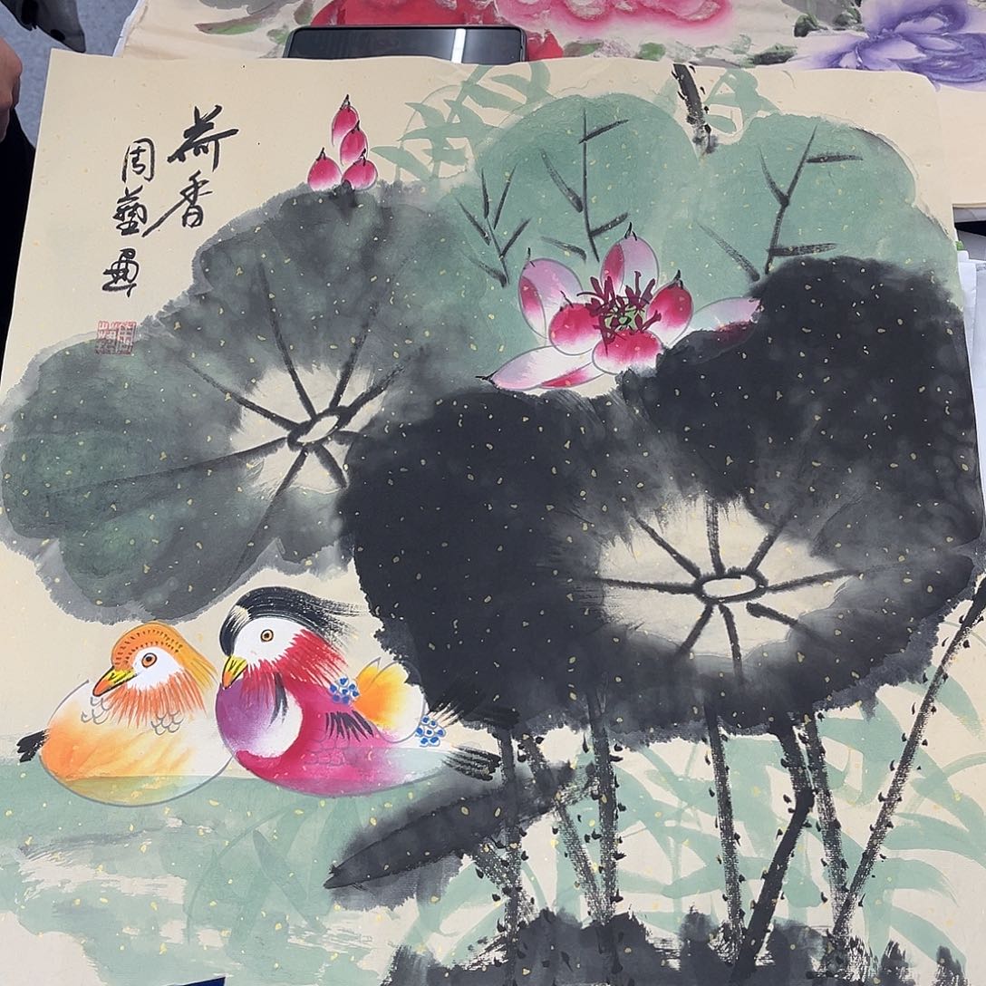 国画纯手绘作品欣赏