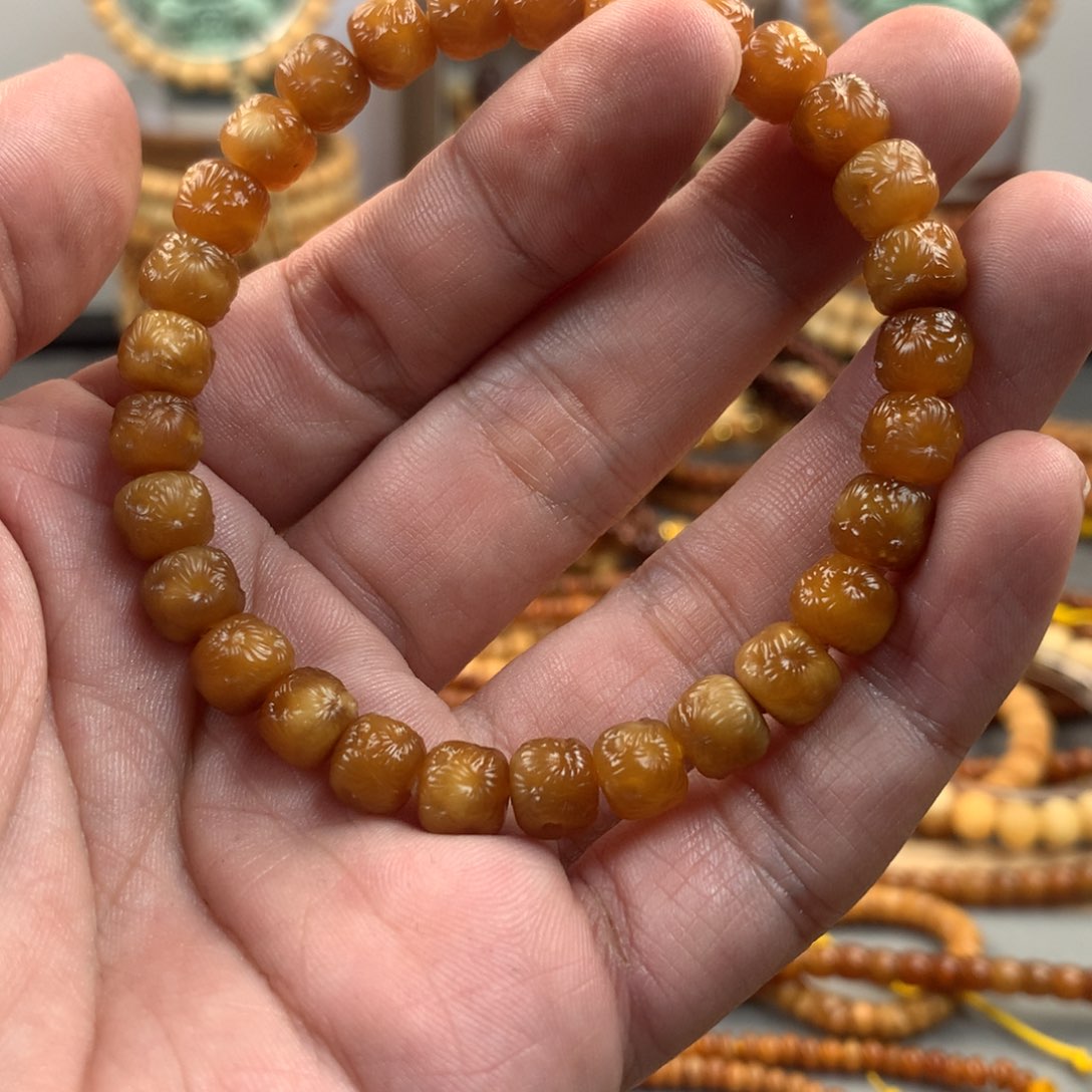 星月菩提吊坠勿**心8×7手工烟花单圈