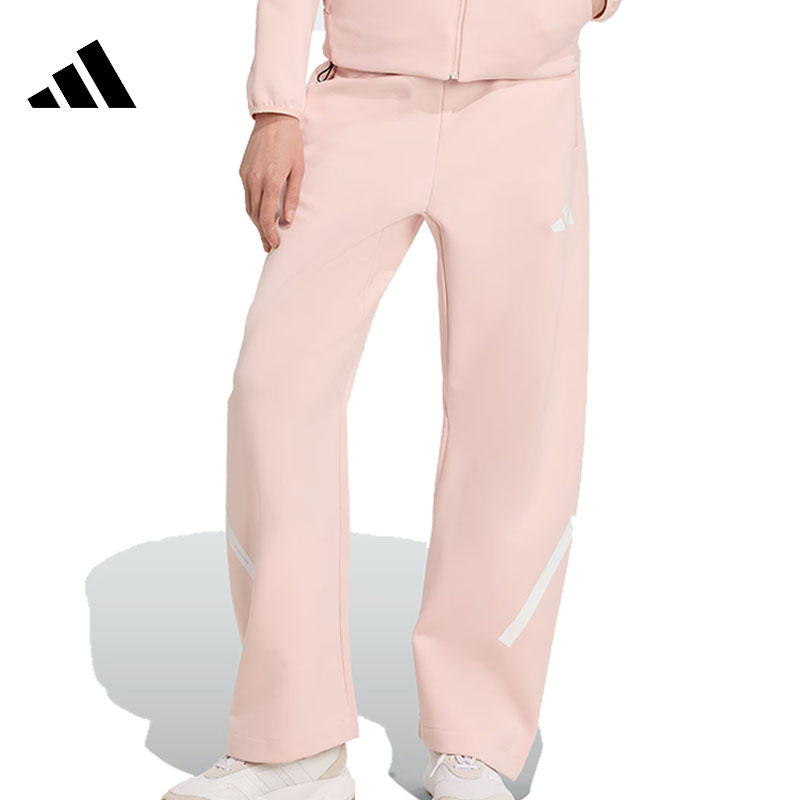 adidas阿迪达斯【吾】女子运动休闲长裤裤子KC7907
