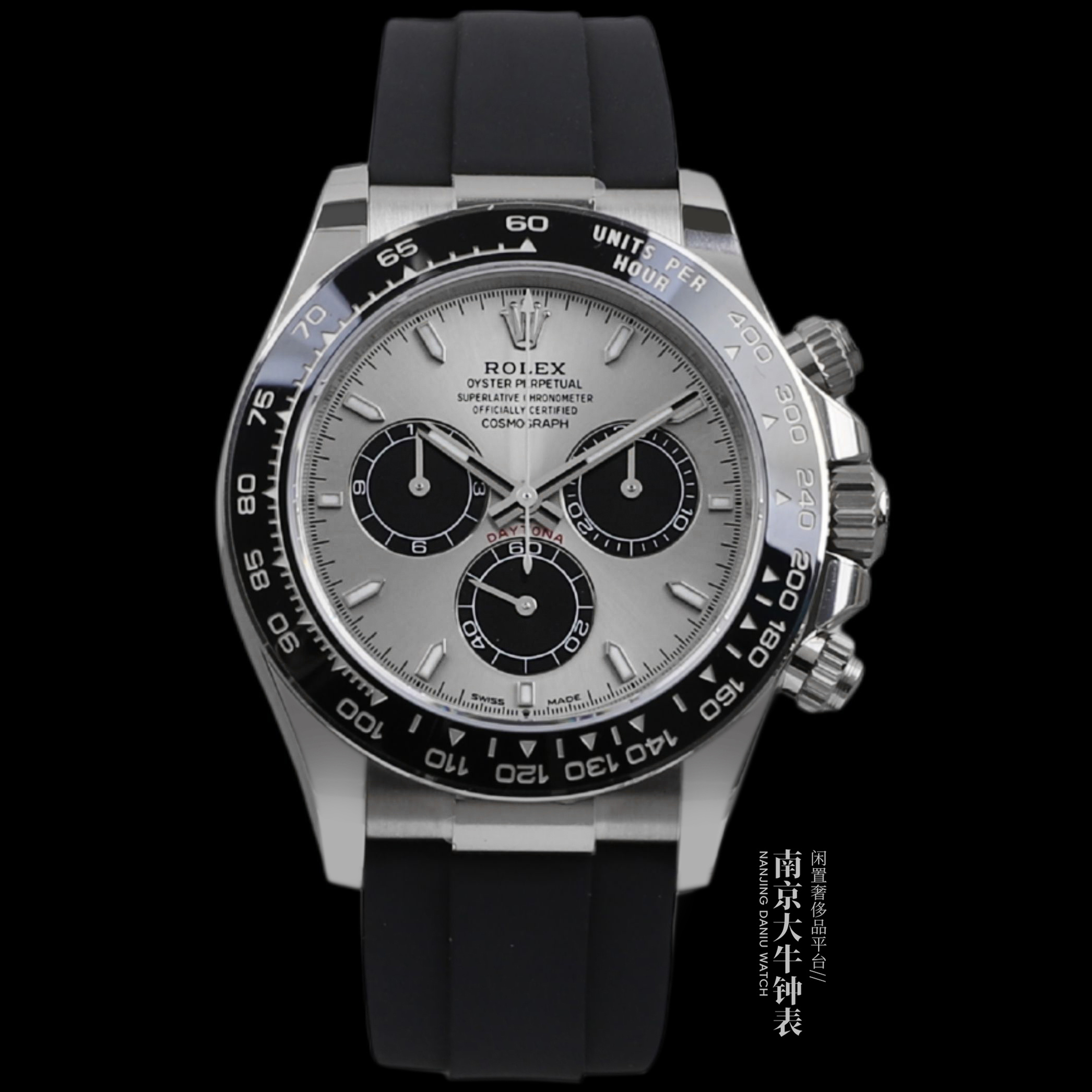 未使用 Rolex/劳力士 迪通拿126519水泥灰自动机械 40mm有卡无盒