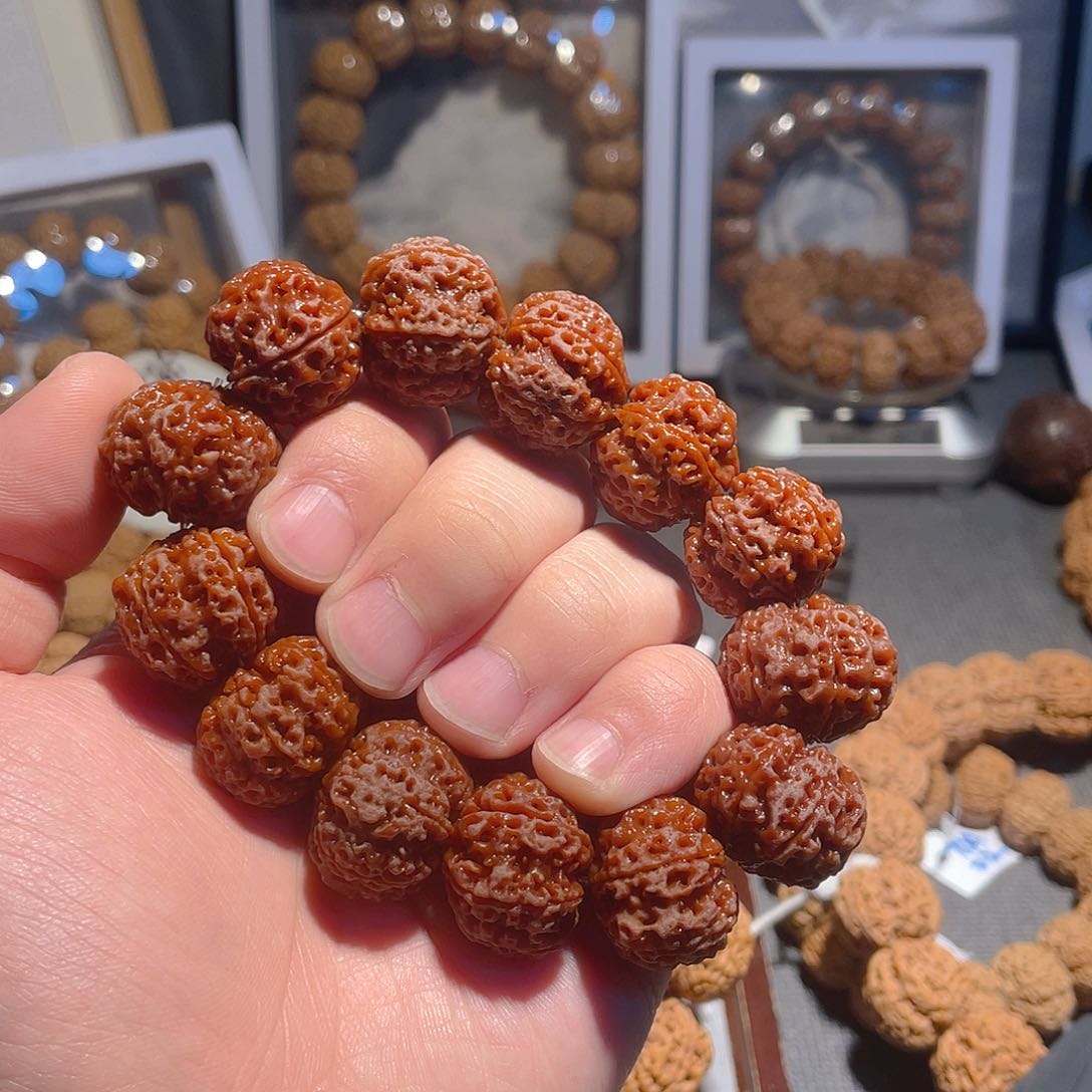 手串金刚菩提24mm六瓣蜂王