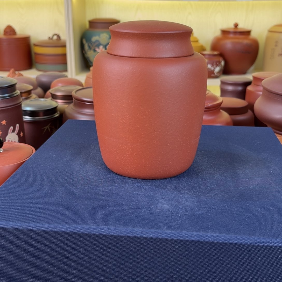 贤***龙茶叶罐紫砂发两个