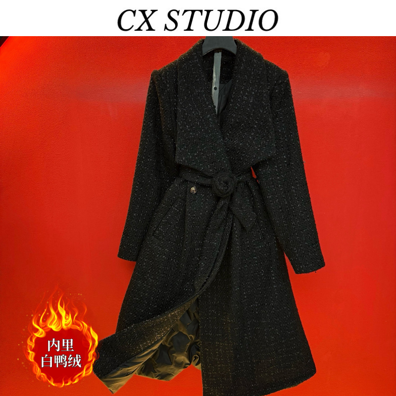 YC编码40 经典收腰轻奢时尚羽绒服（定制女装）CX317