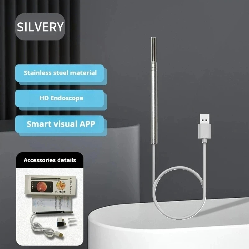 （外贸品质）可视耳勺智能链接手机