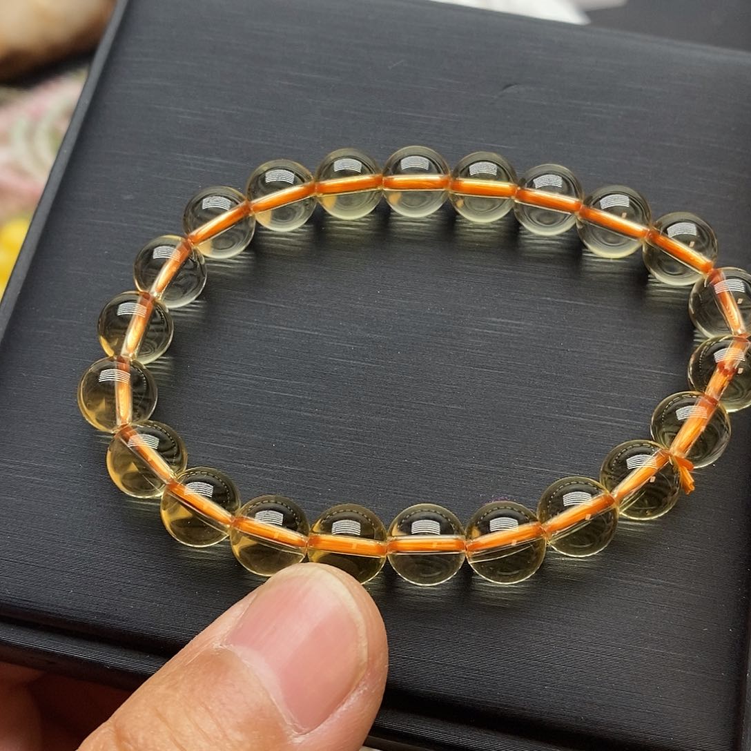 水晶手串未镶嵌……