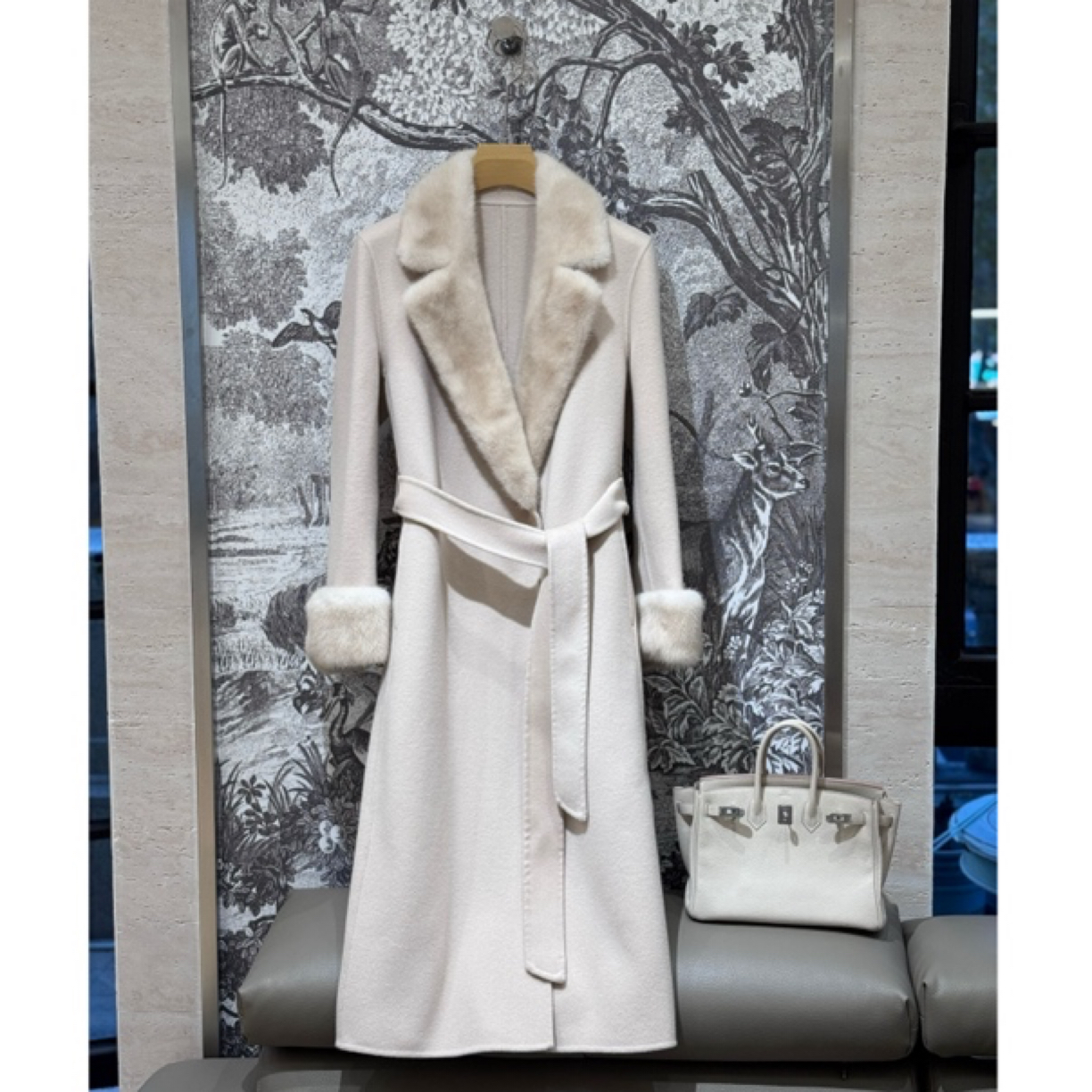 【YINGFEI PARIS】高定款水貂大衣