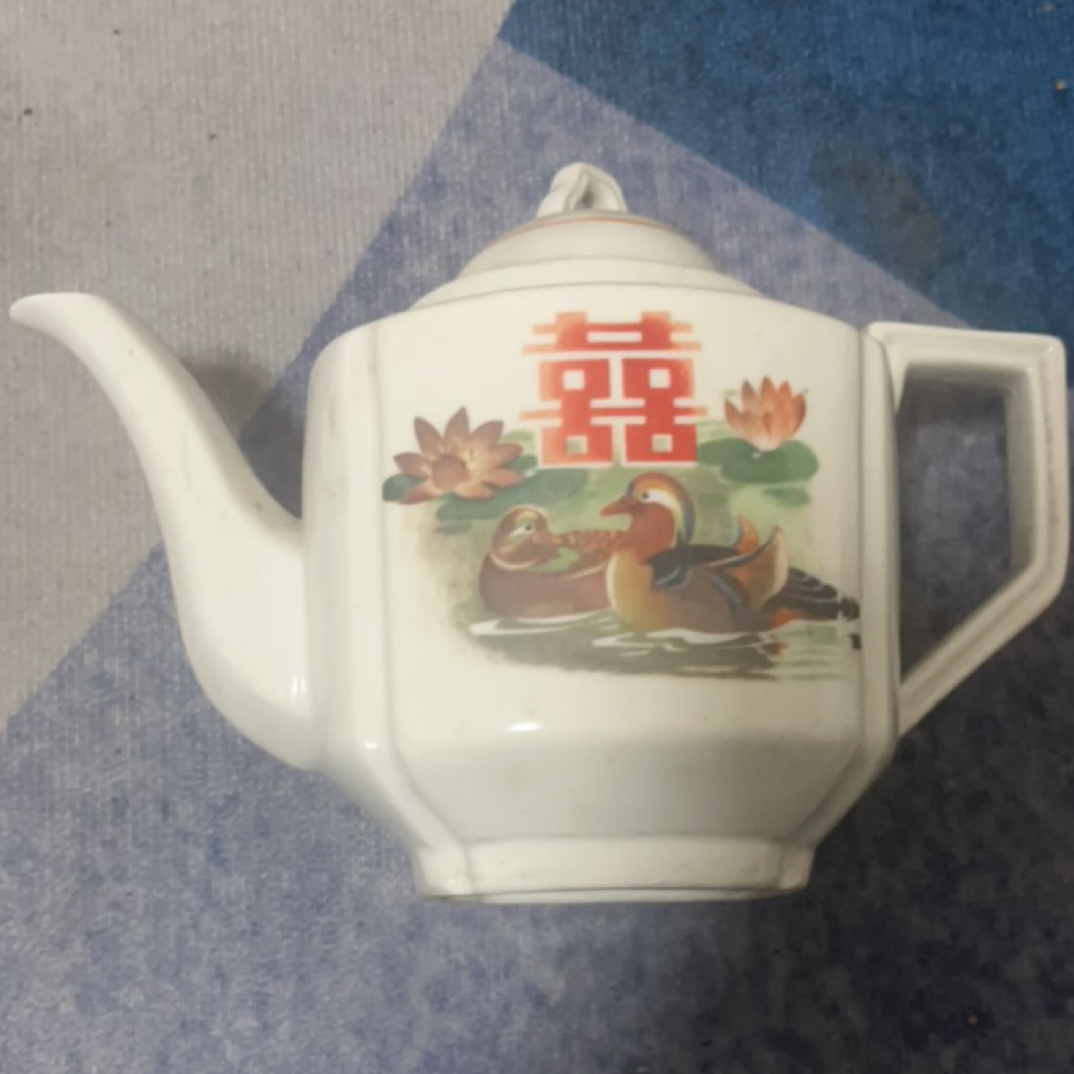 复古怀旧茶壶大容量陶瓷（