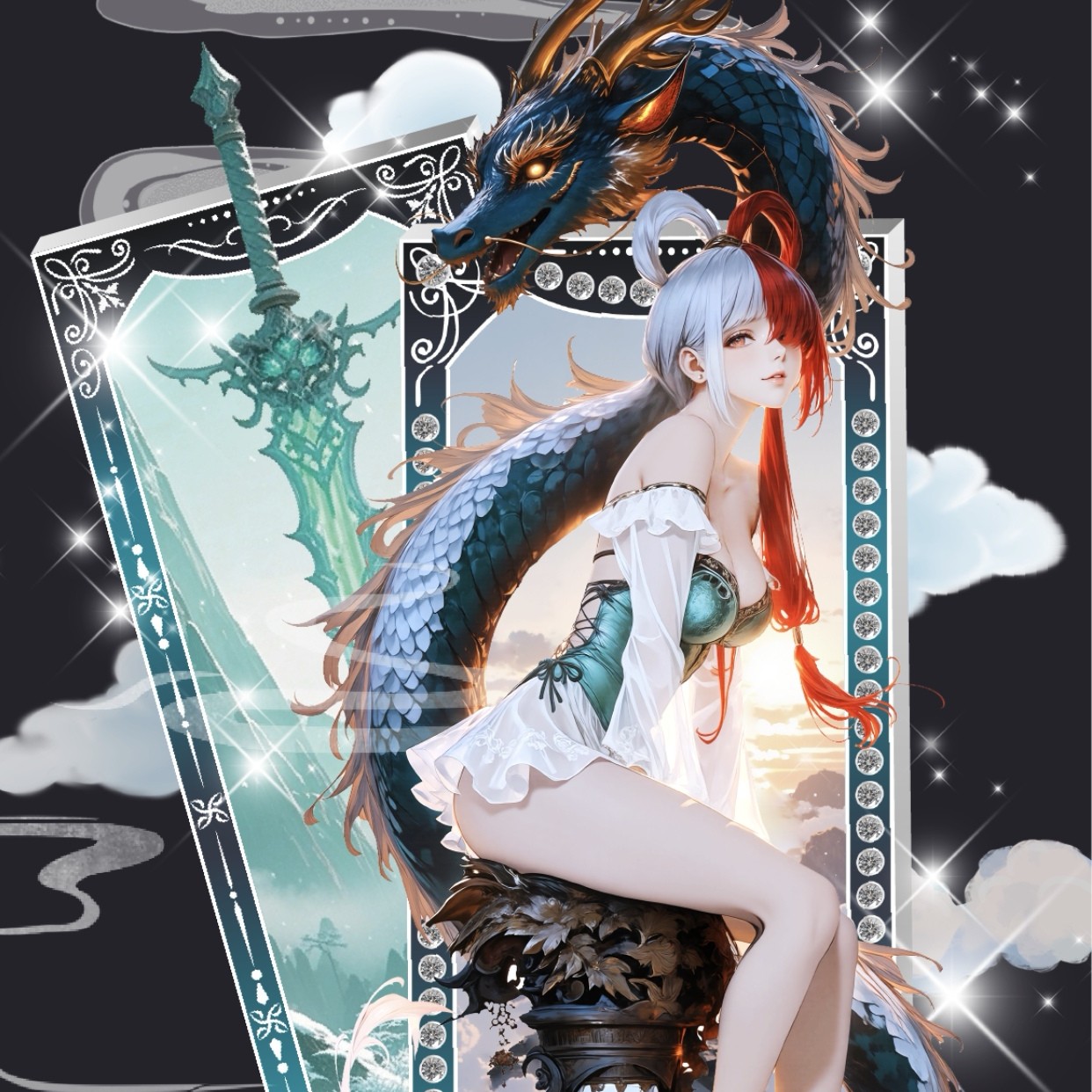 索隆【仙剑第二弹】海贼王金属收藏卡 牌尾数玩法