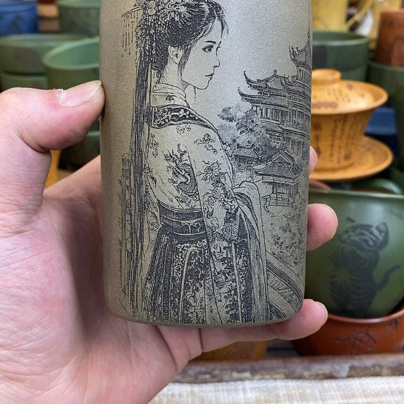 【闪购商品】紫砂杯子宜兴全手工紫砂杯