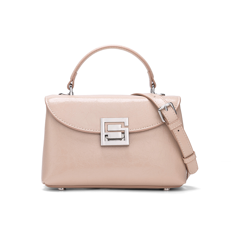 佑一【RAIN.CUN】QYX-9793-玫瑰粉轻奢时尚百搭气质女包