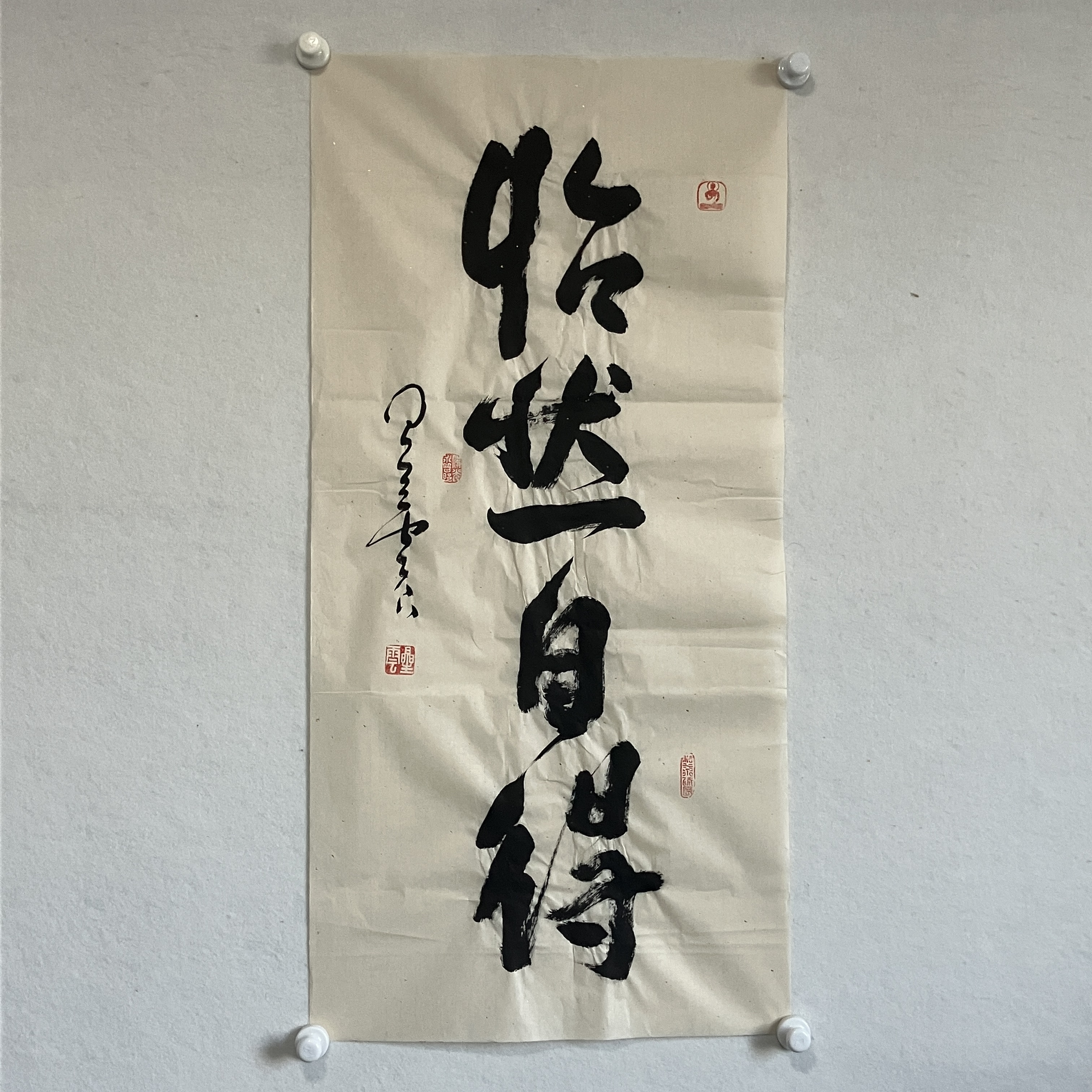 5720书法 纸本水墨软片98×47cm