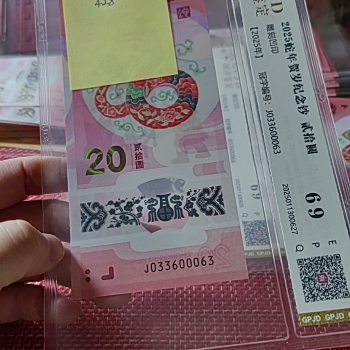 塑料小蛇钞蛇三豹子身33600063评级