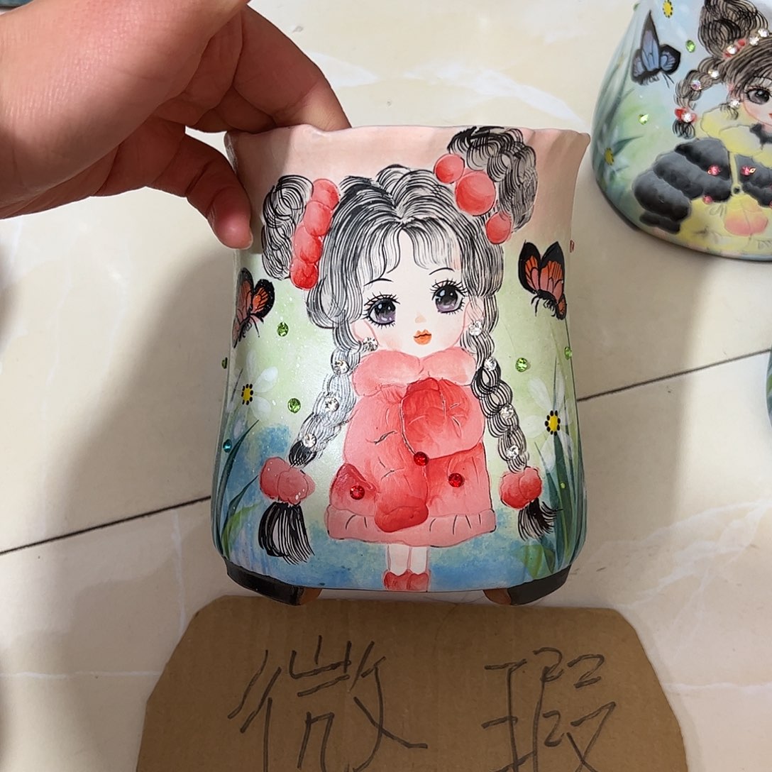 景德镇陶瓷花盆景德镇陶瓷花盆