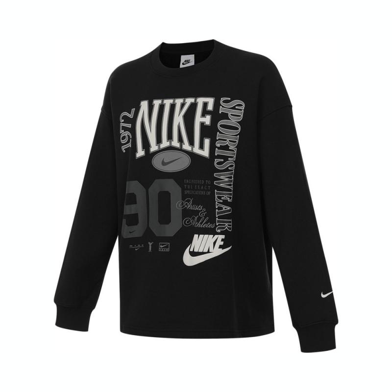 太【官方授权】nike耐克女子运动休闲卫衣套头衫HF9492-010