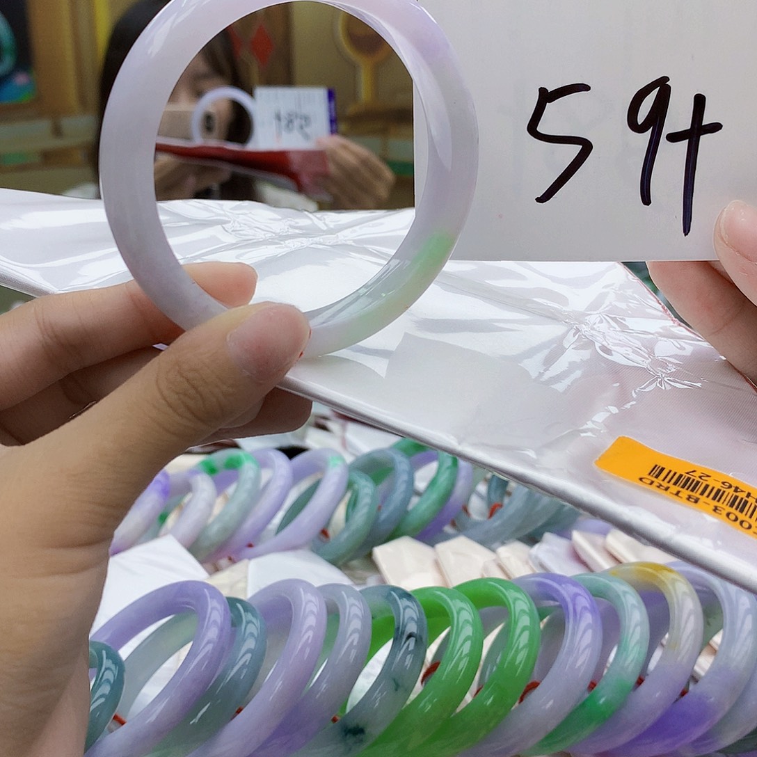 未镶嵌手镯翡翠hjj