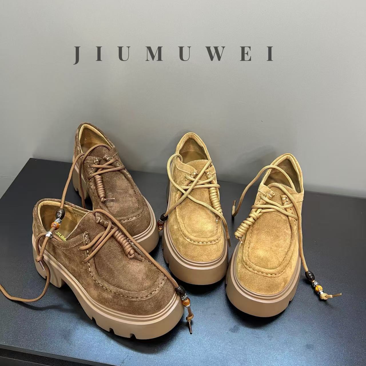JIUMUWEI 时尚爆款厚底休闲鞋 2151  2537-51