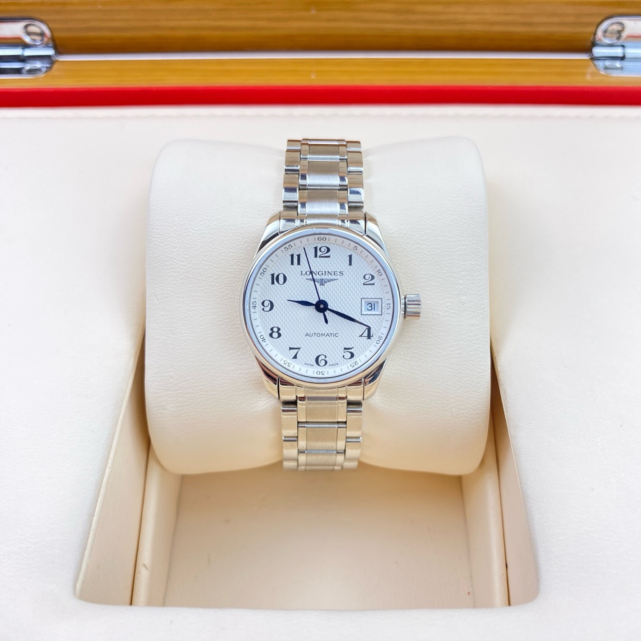 95新 Longines/浪琴 浪琴名匠系列自动机械25.5毫米 原价16000