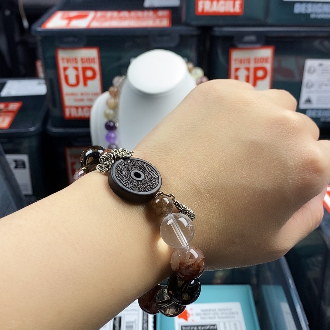 手链水晶银S925镶嵌