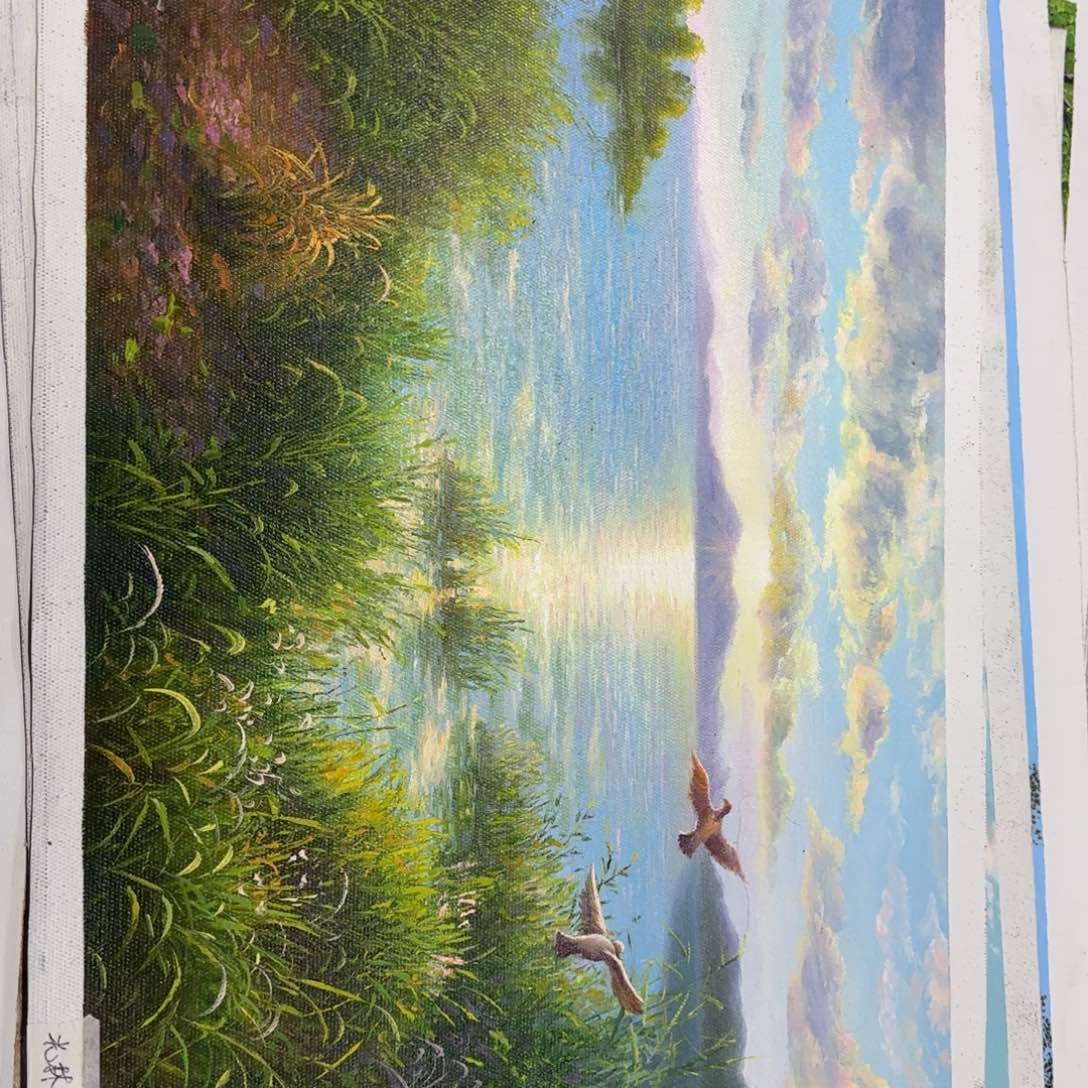 油画优惠活动的时候