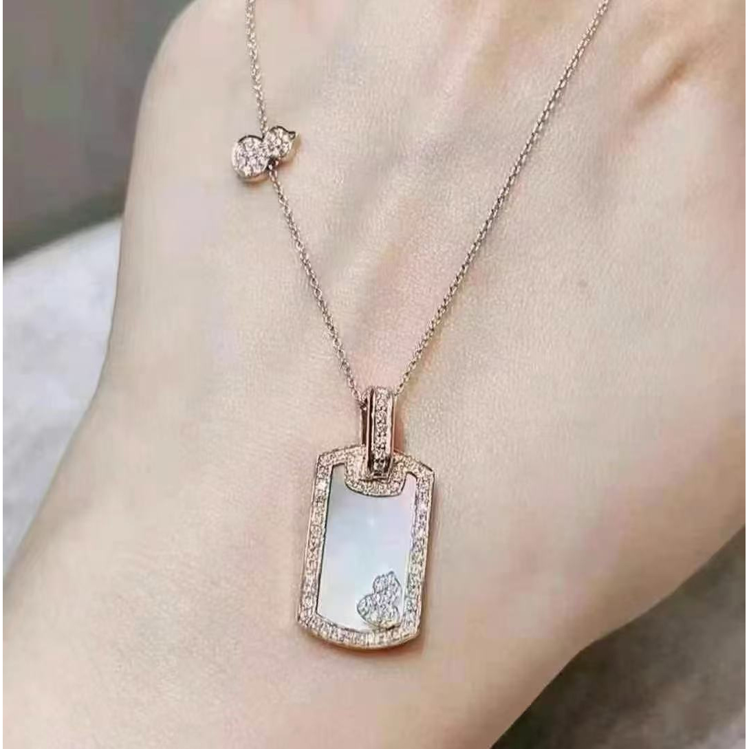 【VaVa】葫芦白贝牌牌项经典设计师款丝巾