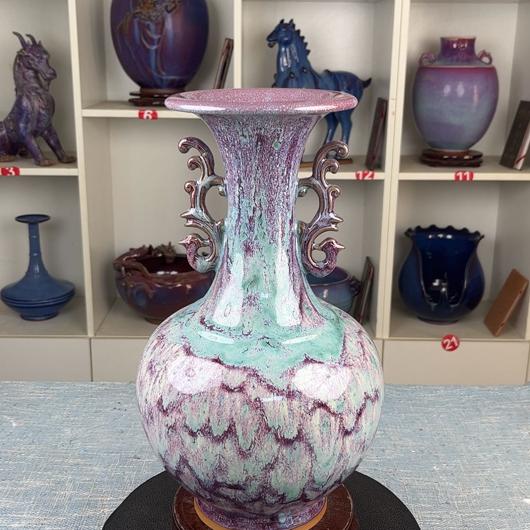 瓷片丹凤朝阳珍品收藏