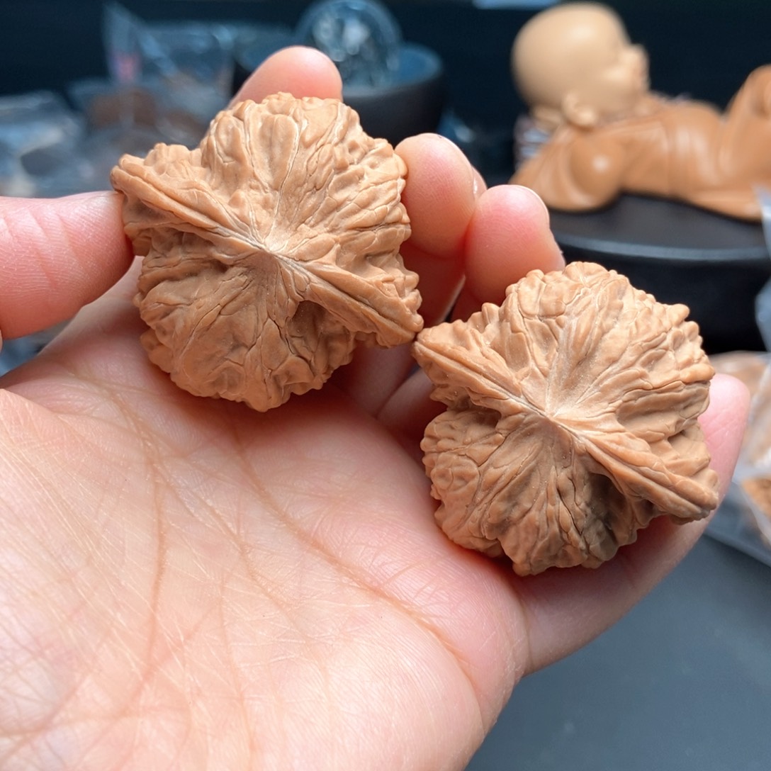 把件文玩核桃磨盘43尺