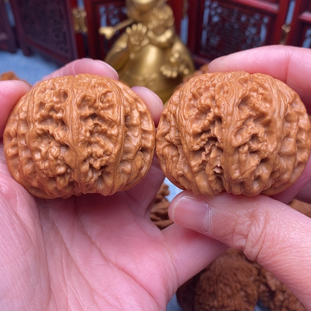 把件文玩核桃毕业肉球粗筋46尺