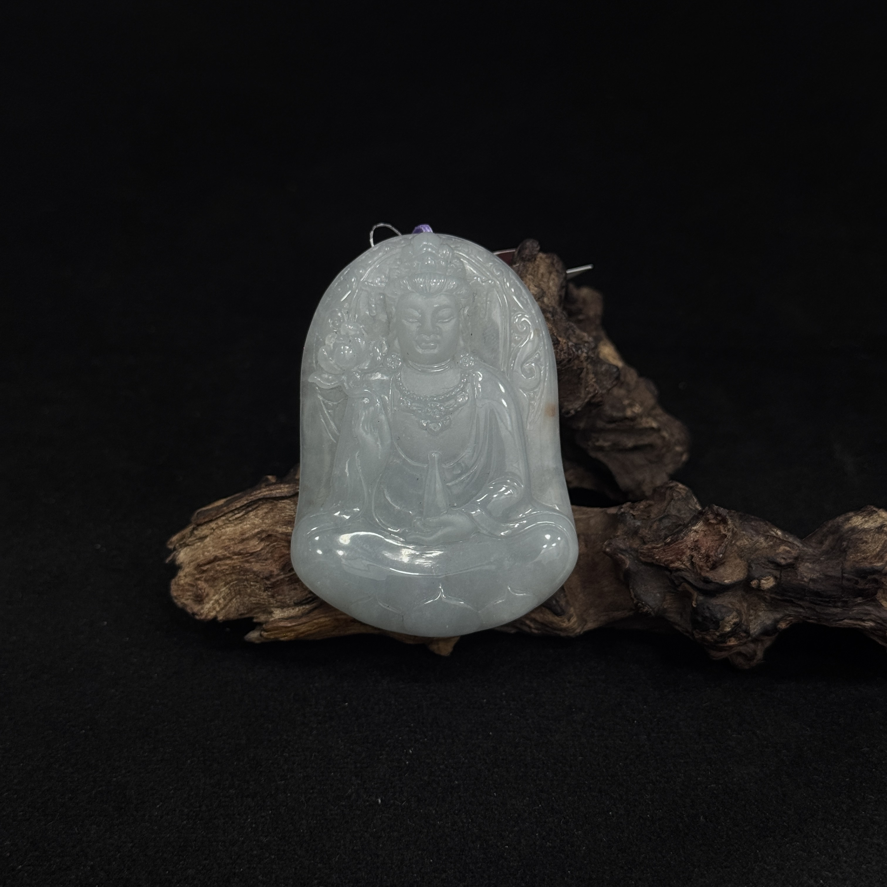 【诚翠拍品第一百零四期午】翡翠57吊坠SS7067