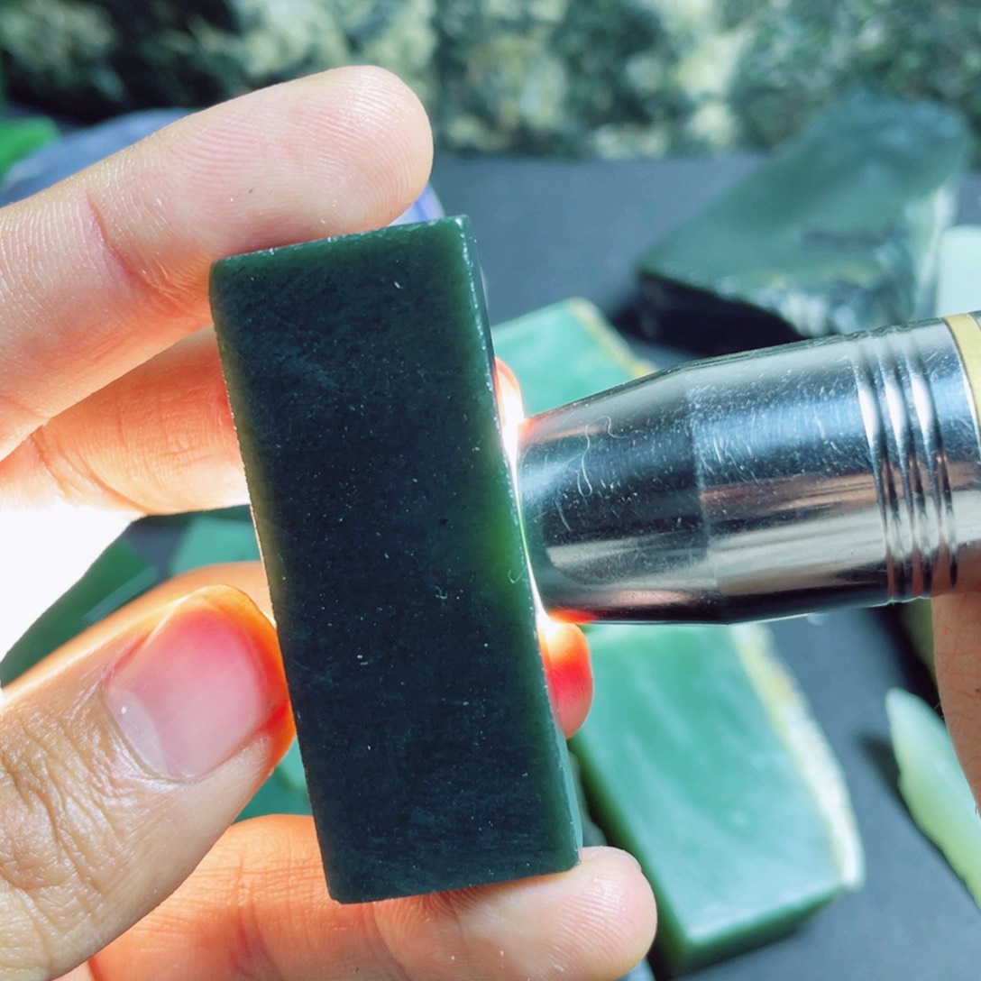 和田玉珠宝半成品未镶嵌