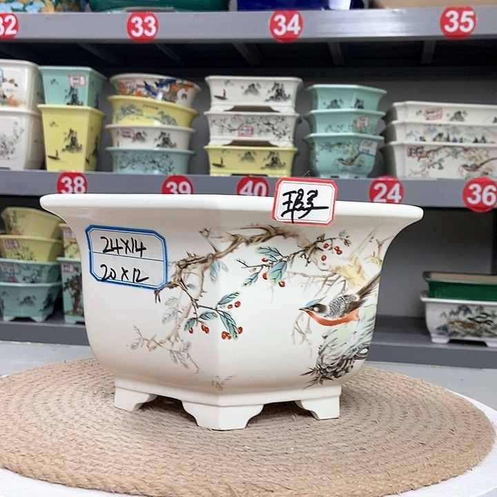 紫砂花盆紫砂花盆