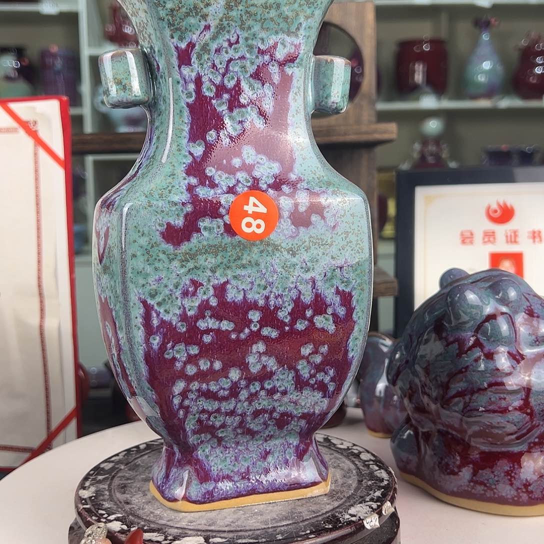 摆件郑家钧窑摆件