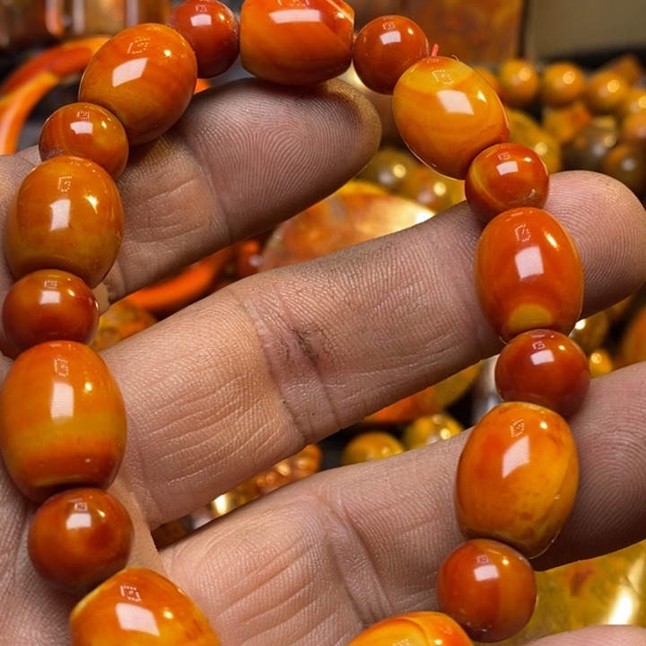 合金手链玛瑙/玉髓阿**致