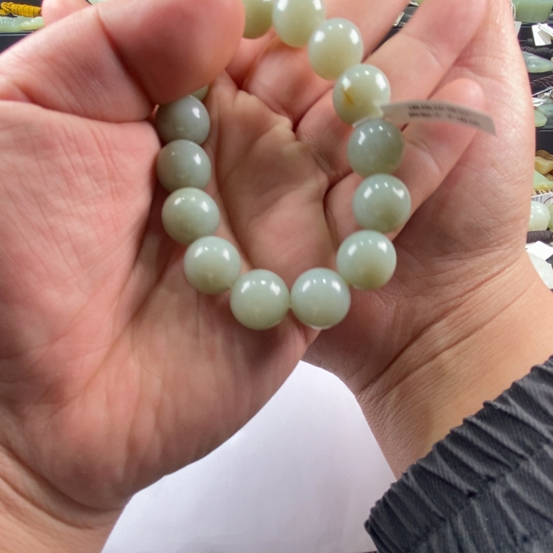 颈饰未镶嵌和田玉亿****钢