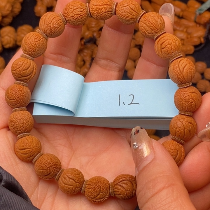 秦岭龙纹桃核20颗