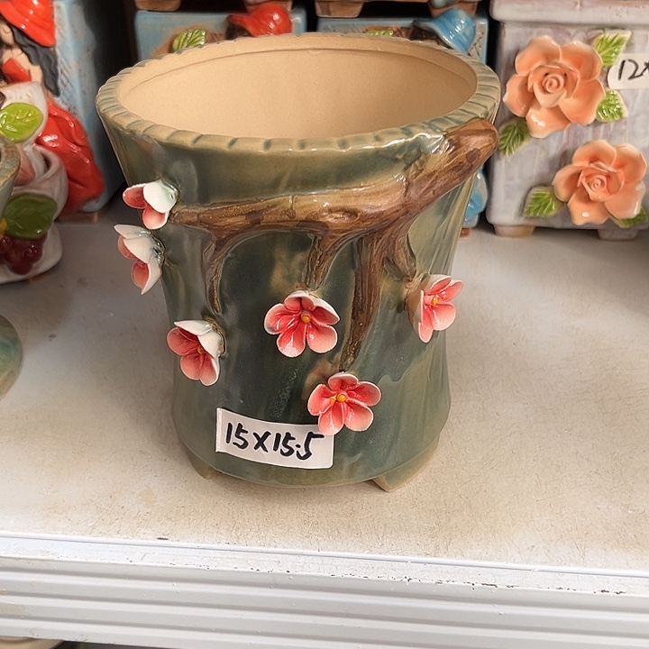 粗陶材质多肉花盆