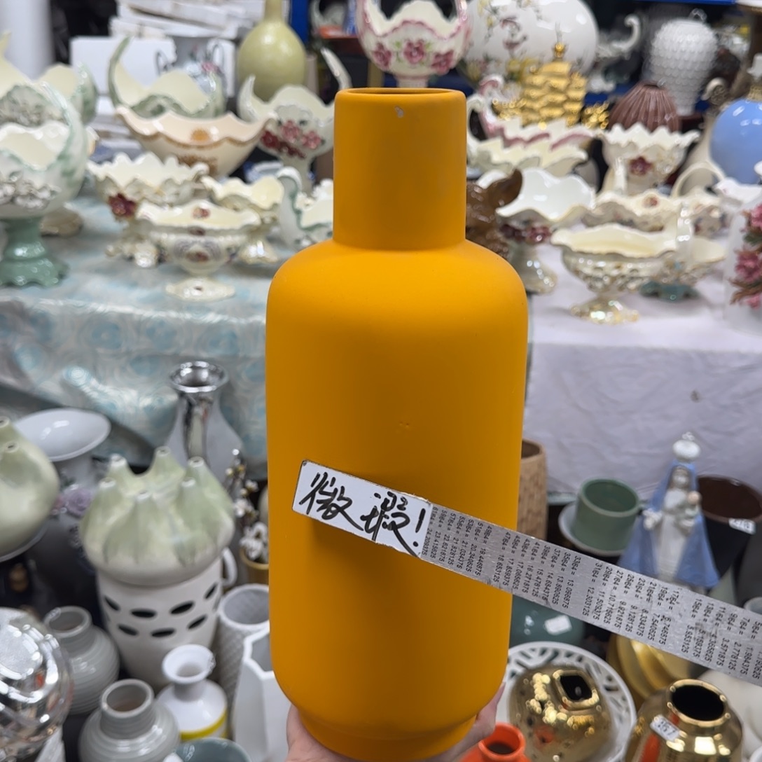 瓷片陶瓷工艺花瓶摆件