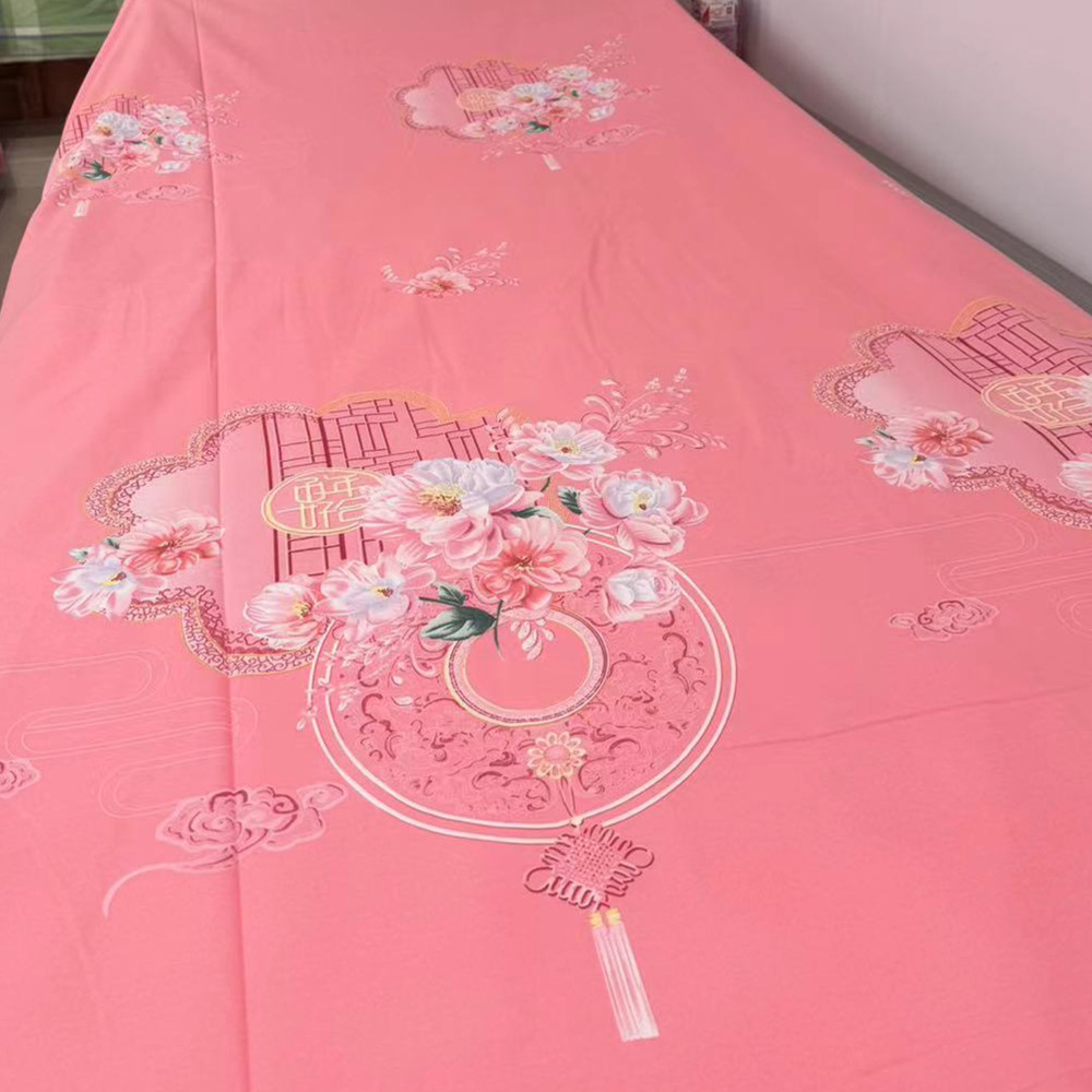 【80s四季款】纯棉斜纹布料，百年好合