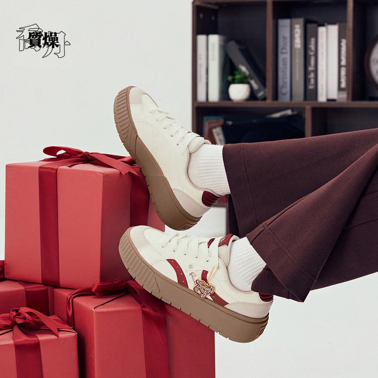 乔丹松饼女子板鞋2026新款厚底低帮百搭休闲鞋运动鞋QDL052261526