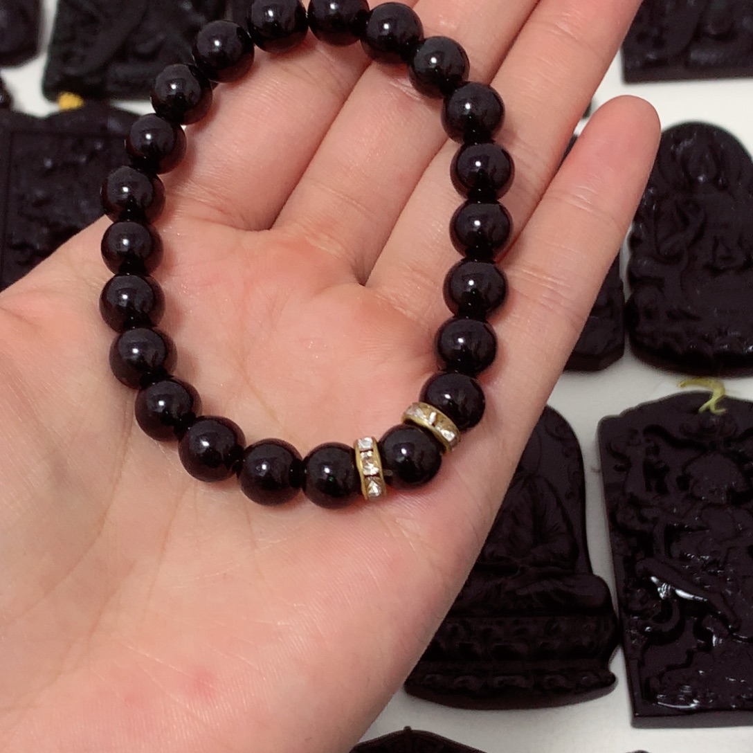 翡翠未镶嵌颈饰天然缅甸a货钢琴黑挂件